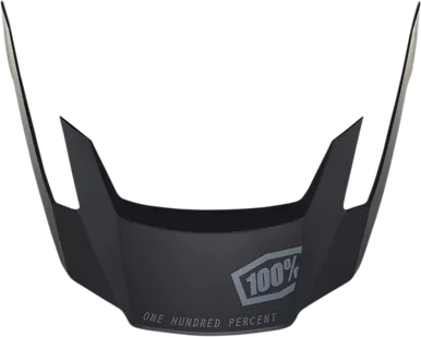 100% Altec Visor - Gray - Xs/S 89025-00005