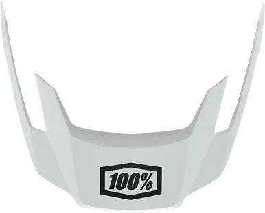 100% Altec Visor - Light Gray - Xs/S 89025-00007