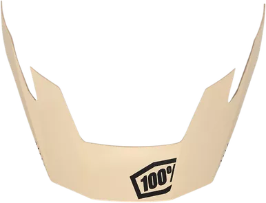 100% Altis Visor - Tan 89029-00004