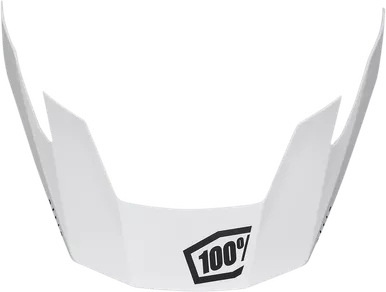 100% Altis Visor - White 89029-00005