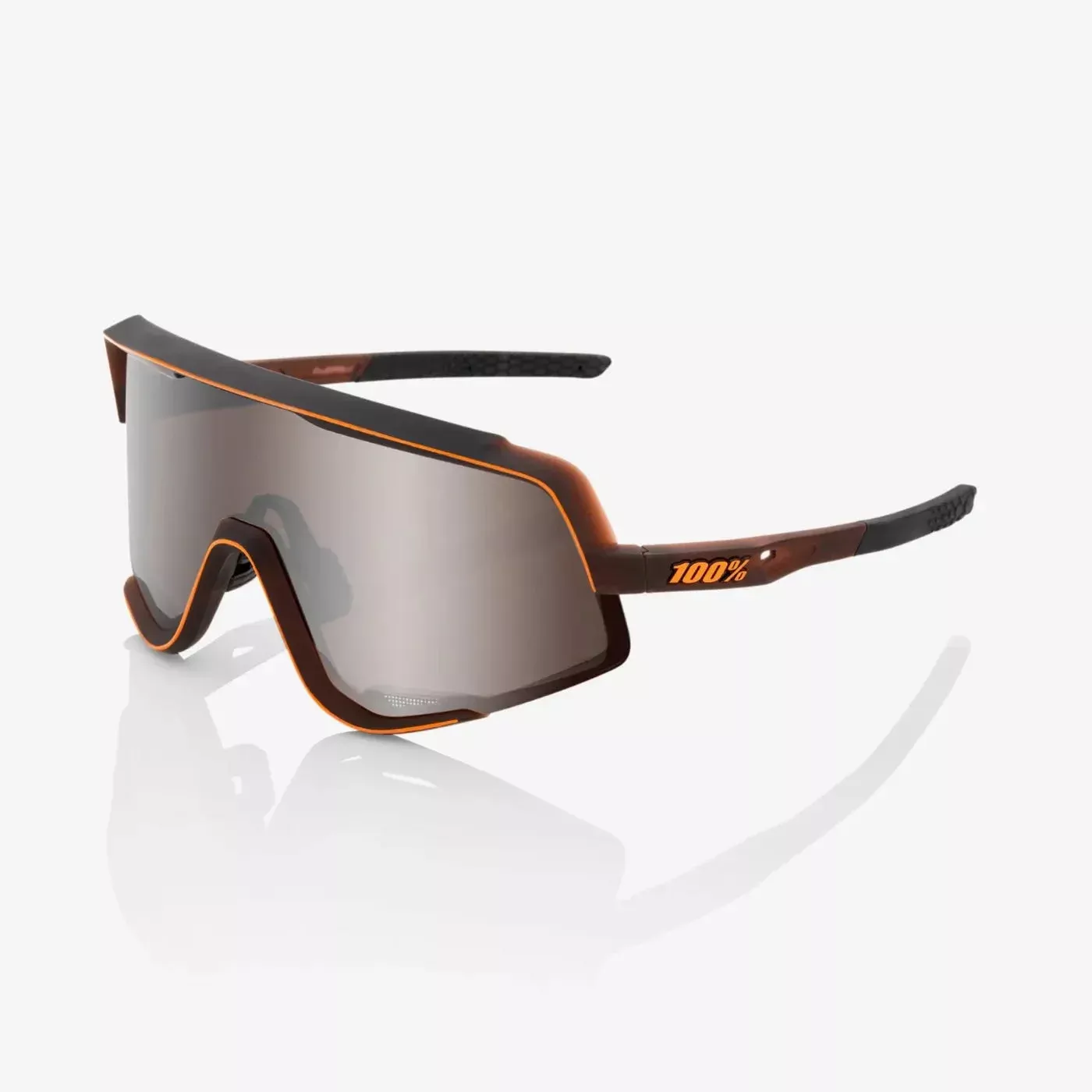 100% Glendale – Matte Translucent Brown Fade