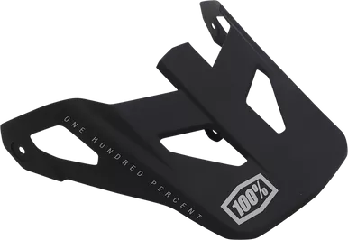 100% Youth Status Visor - Black 89039-00001