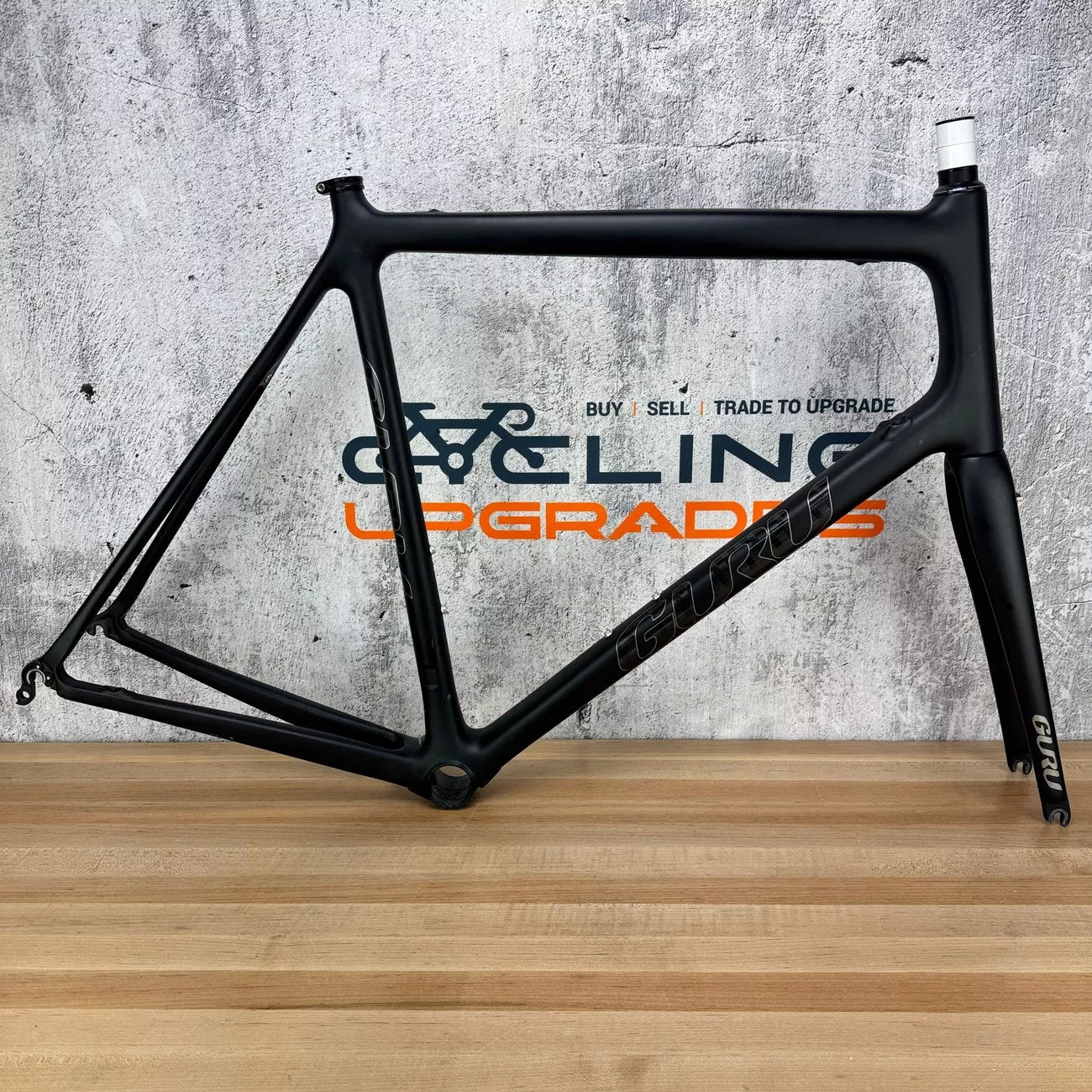 2013 Guru Photon HL 60cm Rim Brake Carbon Frameset 700c 1347g