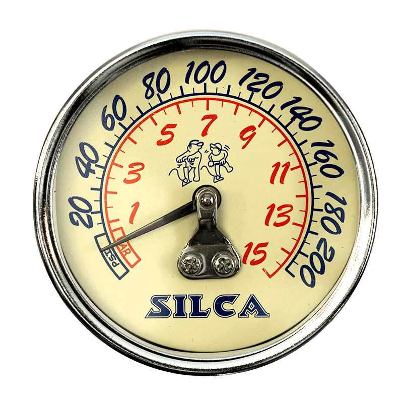 210 PSI Replacement Gauge for Pista and SuperPista