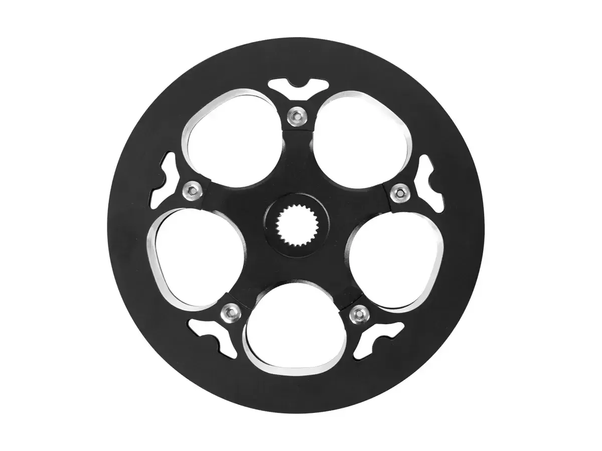 52T CNC Aluminum Chainring with Chain Guard