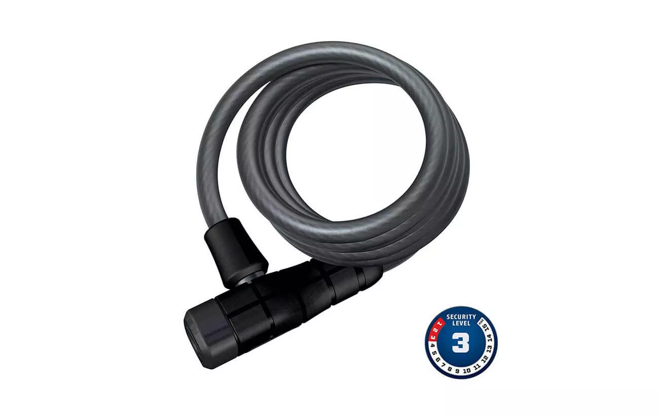 Abus Primo 5510K, Cable with Key Lock