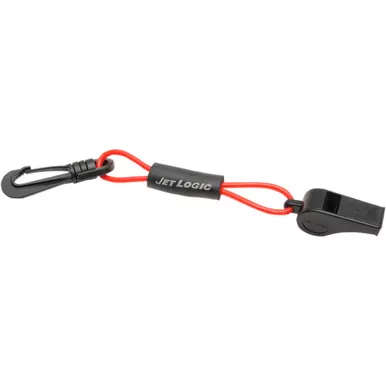 Airhead Sports Group Whistle With Clip - Floating - Red/Black W-2
