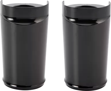 Arlen Ness Fork Boot Cover - Black Anodized - Smooth 20-033