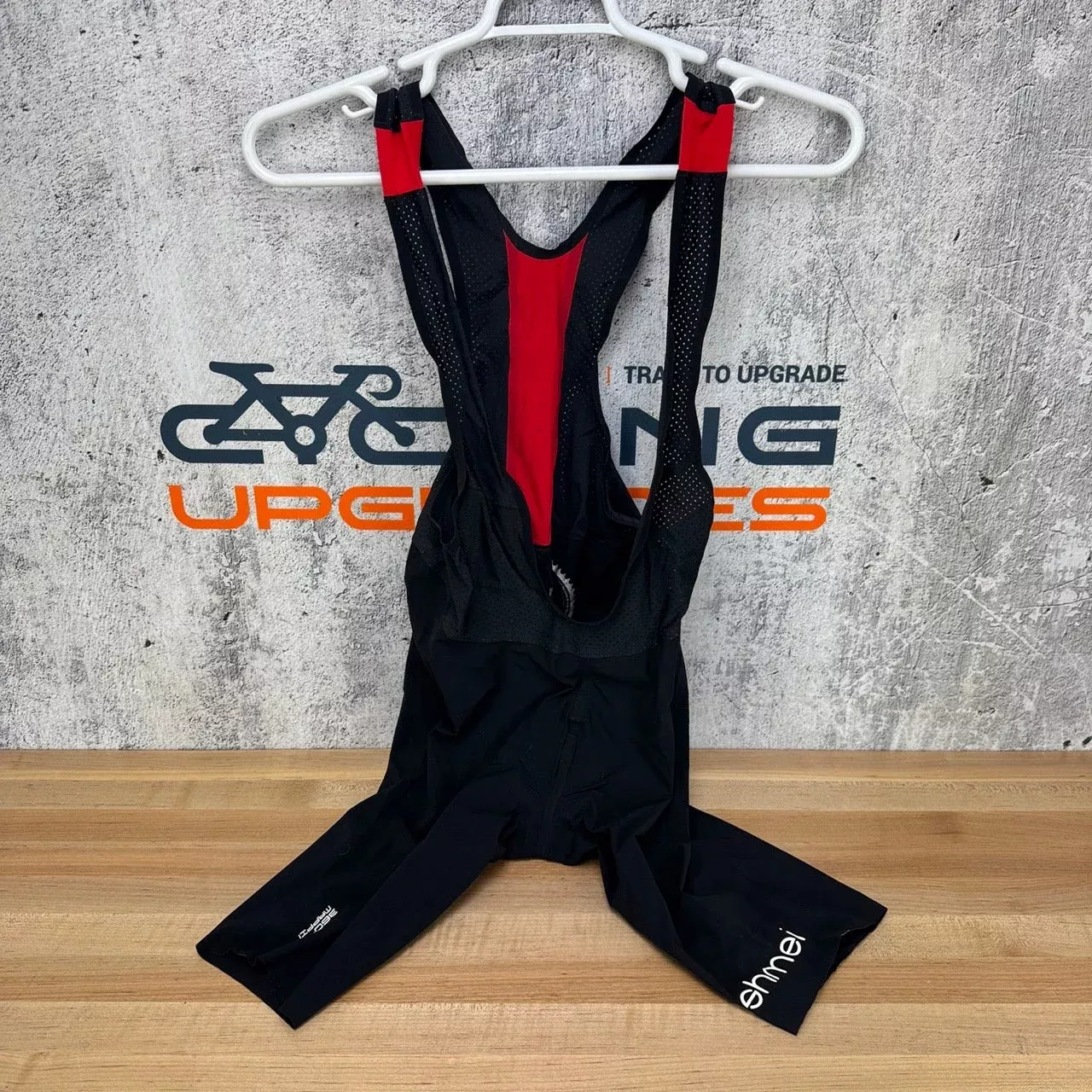 Ashmei 360 Mapping Men's Medium Black/Red Cycling Bib Shorts