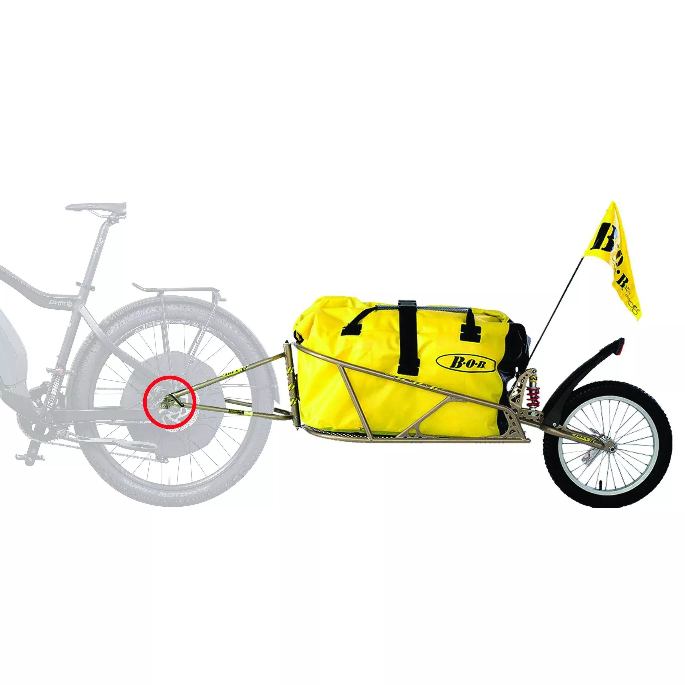 Bob Trailer Bolt Set