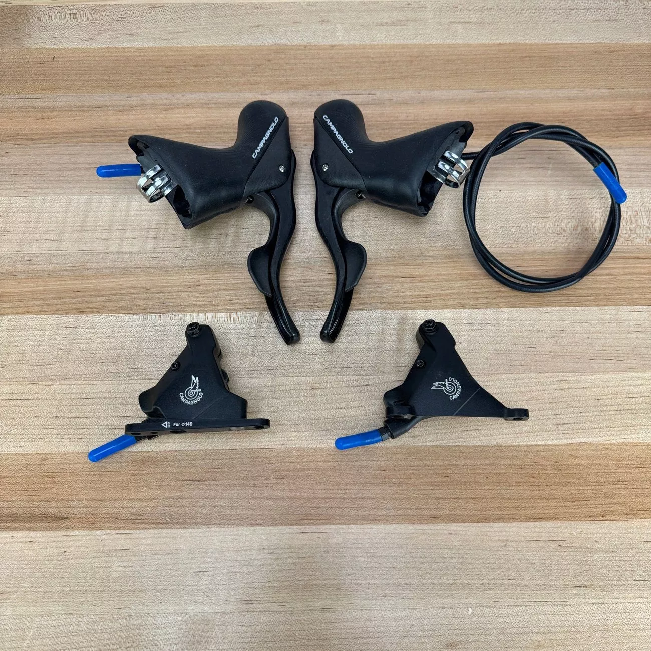 Campagnolo Super Record Ergopower 12-Speed Mechanical Hydraulic Disc Shifters