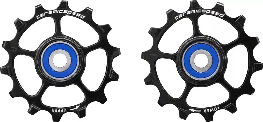 CeramicSpeed Pulley Wheels SRAM Eagle 1 x 12-speed - 14 Tooth Alloy BLK