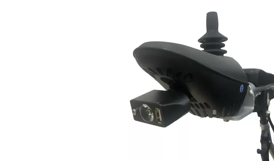 ComfyGO Headlight And USB Connector For Electric Wheelchairs