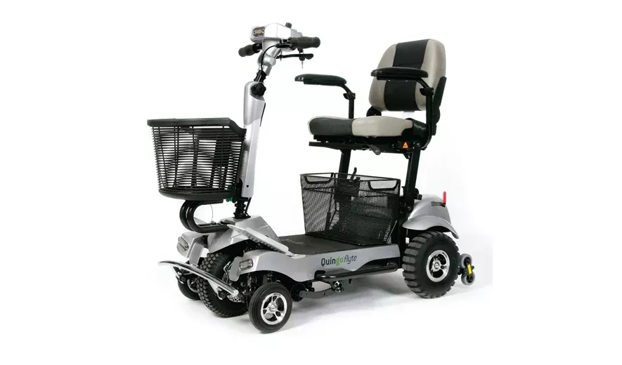 ComfyGO Quingo Flyte Mobility Scooter With MK2 Self Loading Ramp