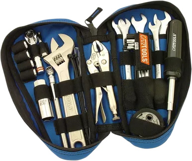 Cruztools Tool Kit - Teardrop - Zipper Pouch - Combination - Harley Davidson Softail Rttd1