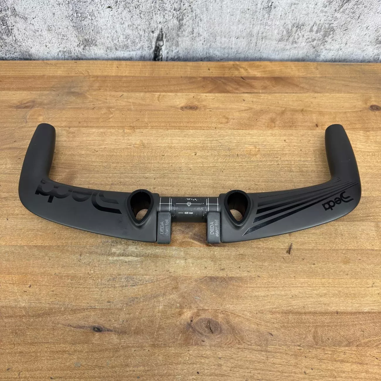 Deda Elementi Espresso 42cm Carbon TT/Triathlon 31.8mm Handlebar Basebar 336g