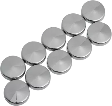 Drag Specialties Bolt Covers - Torx - 1/4" - Chrome - 10 Pack
