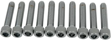 Drag Specialties Bolts - Socket-Head - Knurled - 5/16-18 X 1-1/2"