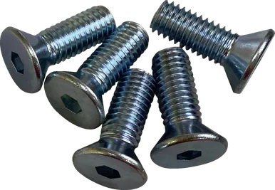Drag Specialties Hardware Kit - Brake Rotor - Socket-Head - Front - 7/16"-14