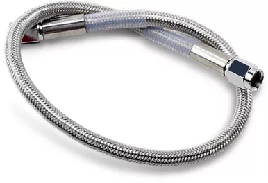 Drag Specialties Universal Brake Line - Clear - 17"