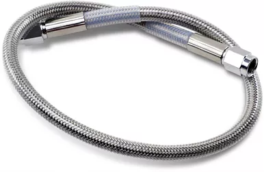 Drag Specialties Universal Brake Line - Clear - 18"