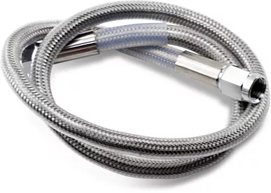 Drag Specialties Universal Brake Line - Clear - 23"