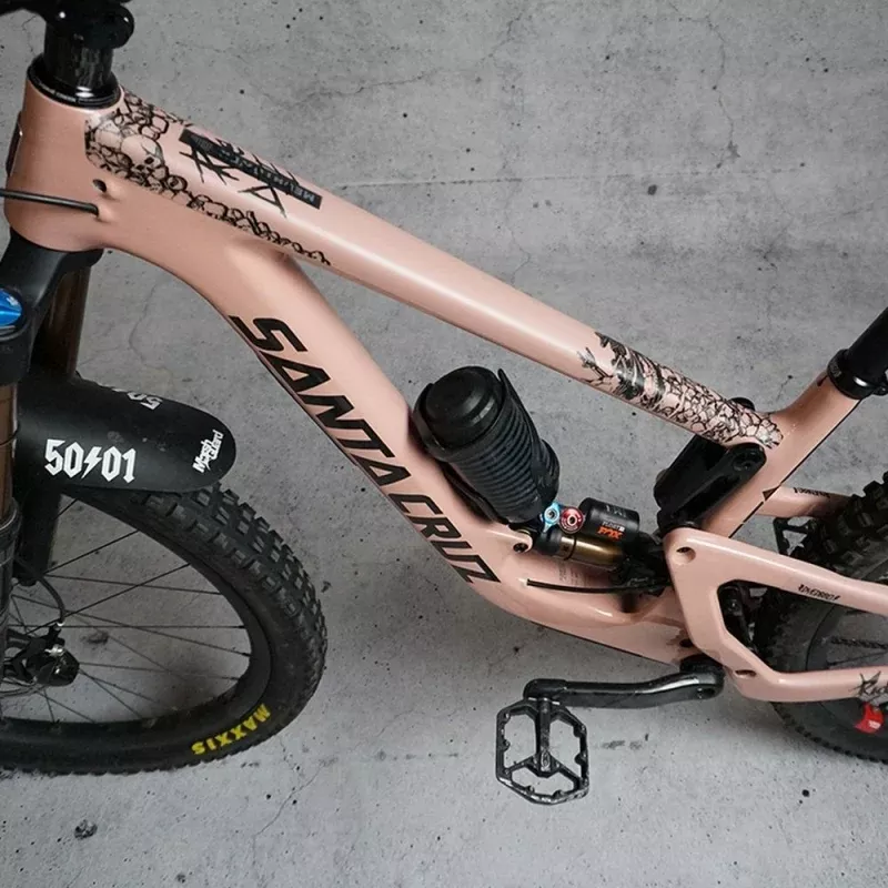 Dyedbro Frame Protection Wrap Ride OR Die Black Ride OR Die Black Frame Protection Wrap