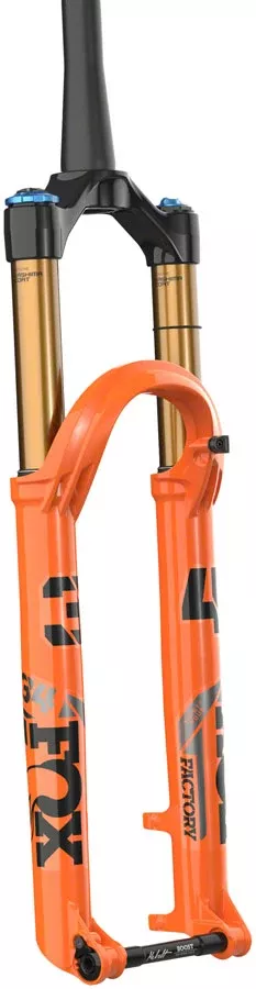 FOX 34 Factory Suspension Fork - 29" 130 mm 15 x 110 mm Kabolt 44mm Offset GRIP X Damper Shiny BLK