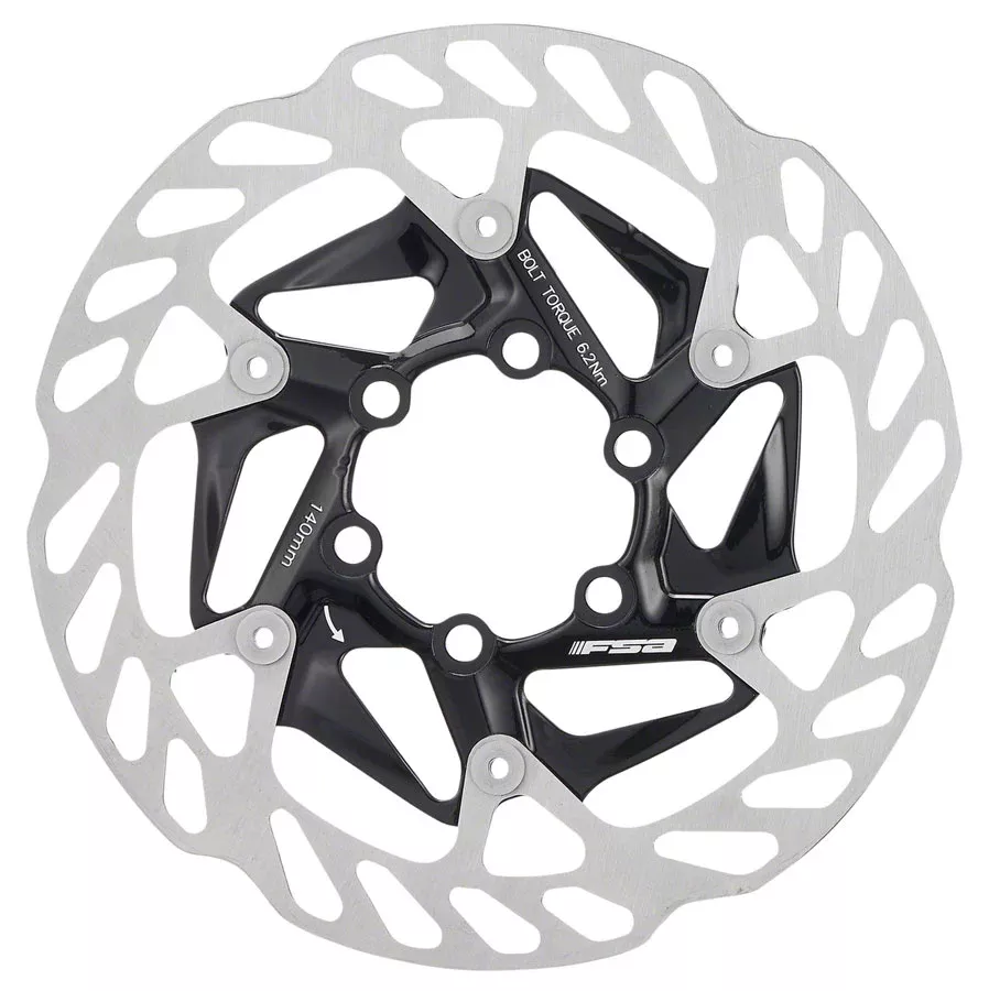 Full Speed Ahead K-Force WE Disc Brake Rotor - 140mm 6-Bolt Silver