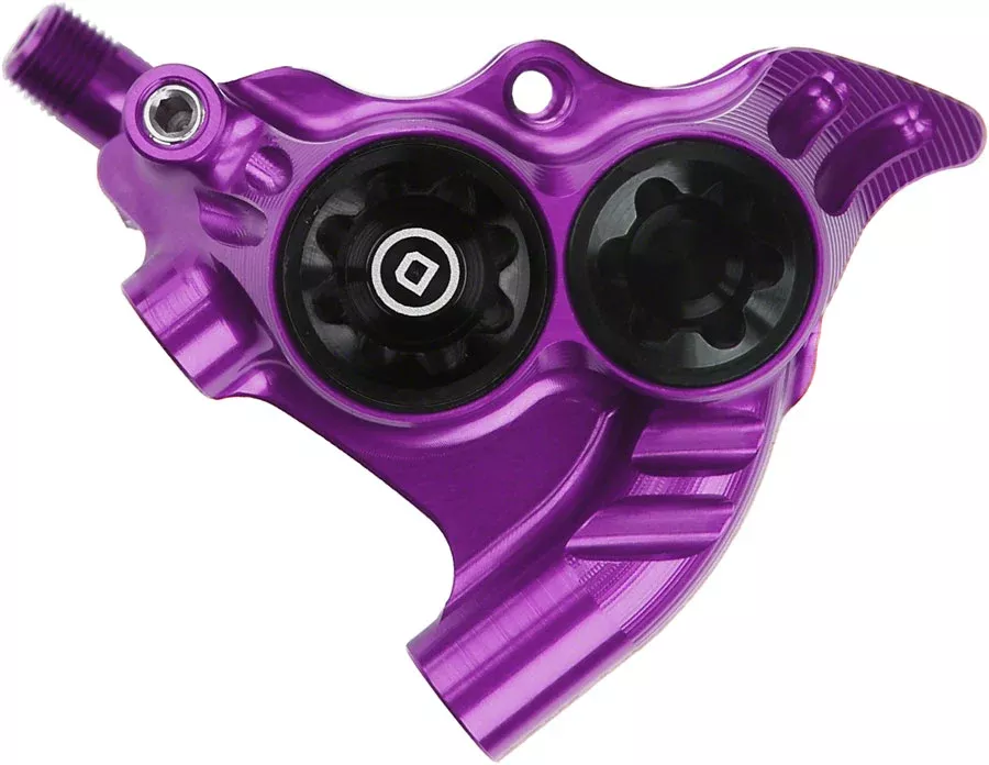 Hope RX4+ Disc Brake Caliper - Flat Mount Rear +20mm DOT Type Purple