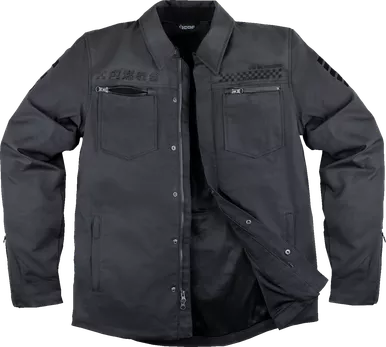 Icon Upstate Canvas National Jacket - Black - Small