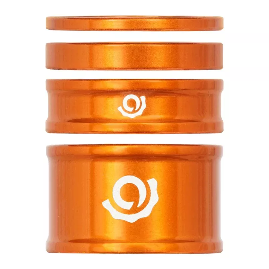 Industry Nine Headset Combo Spacer Kit 1-1/8" Set/4 Orange