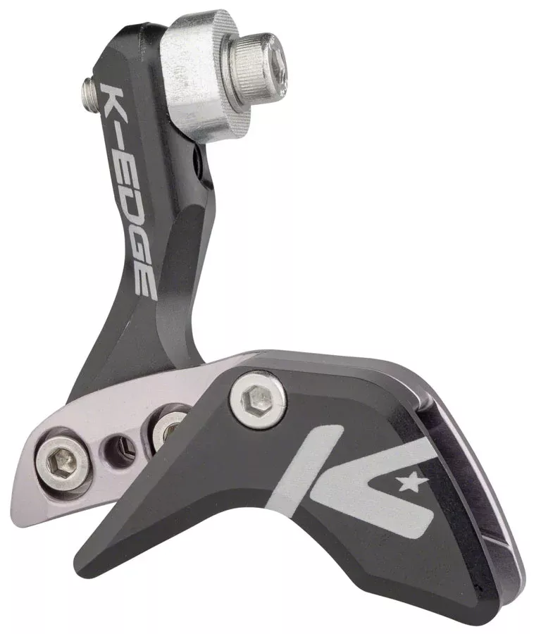 K-EDGE 1x Race Chain Guide - For Single Chainring Braze-on Black