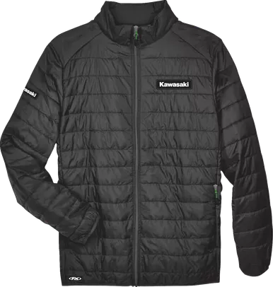 Kawasaki Puffer Jacket - Black - 2Xl 28-85118