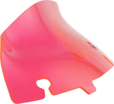 Klock Werks Kolor Flare Windshield - 4" - Pink Ice - Flh Kww-01-0650