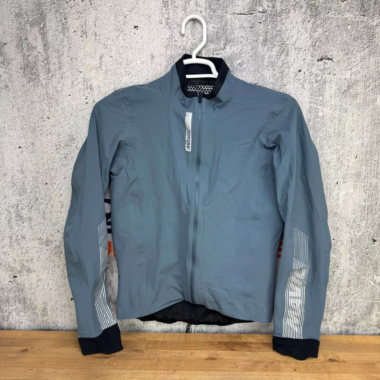 Light Use! Mavic Cosmic Storm Orion Blue Waterproof Men's Medium Cycling Jacket