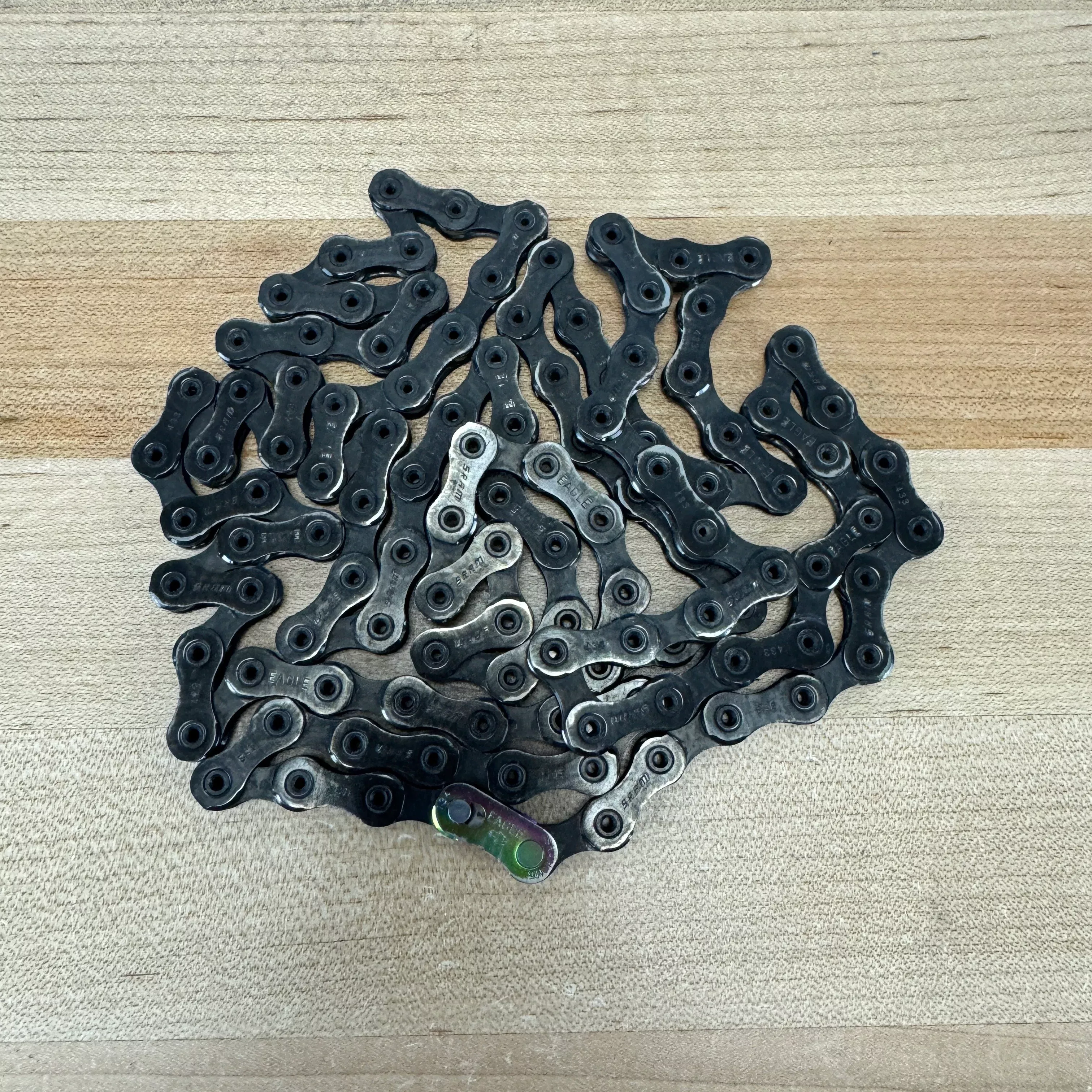 Light Use! SRAM Eagle XX1 116 Links Black Mountain Bike Chain w/ QuickLink 236g