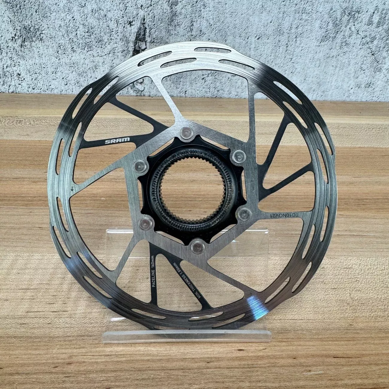Low Mile! SRAM HS2 Center Lock 160mm Single Disc Brake Rotor 158g