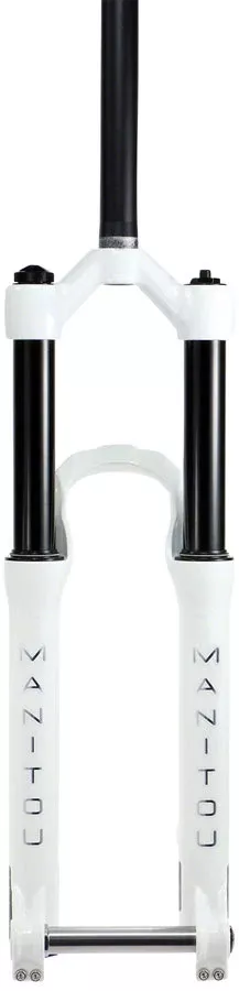 Manitou Circus Expert Suspension Fork - 26" 100 mm 20 x 110 mm 41 mm Offset Gloss White
