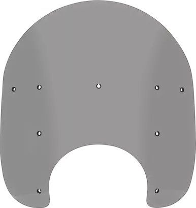 Memphis Shades Road King Replacement Plastic - 15" - Dark Black Smoke Mep61210