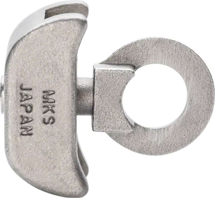 MKS BMX Chain Tensioner - For 9.5 - 10 mm axles 8mm thick dropouts Gray