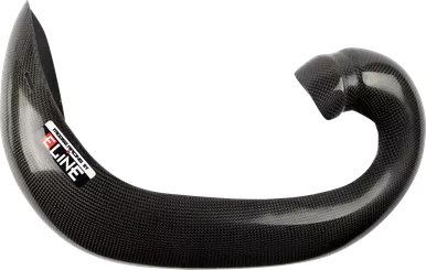 Moose Racing Pipe Guard - Carbon Fiber Bpg-20021