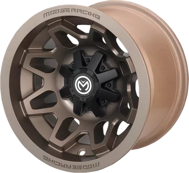 Moose Utility Wheel - 416X - Front/Rear - Bronze - 15X7 - 4/110 - 5+2 416Mo157110Bz55