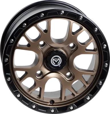 Moose Utility Wheel - 545X - Front/Rear - Bronze - 15X7 - 4/156 - 4+3 545Mo157156Bz44
