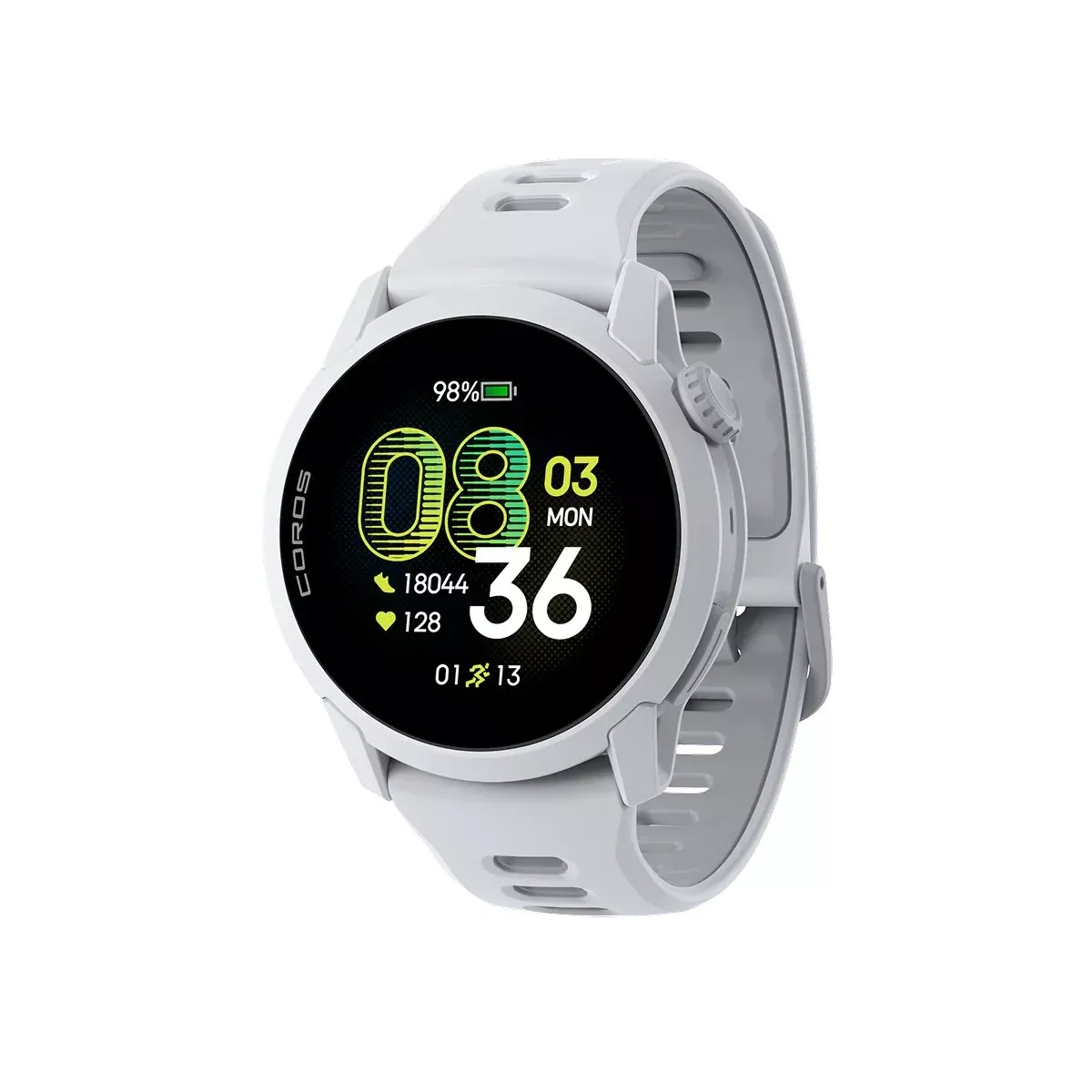 New! Coros Pace 4 AMOLED GPS Sport Watch Silicon White