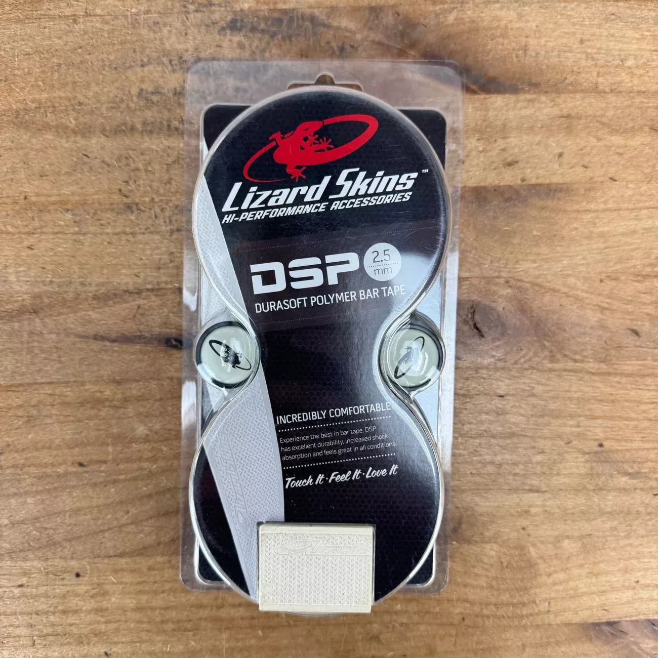 New! Lizard Skins DSP 2.5mm White Bike Handlebar Bar Tape MSRP 42