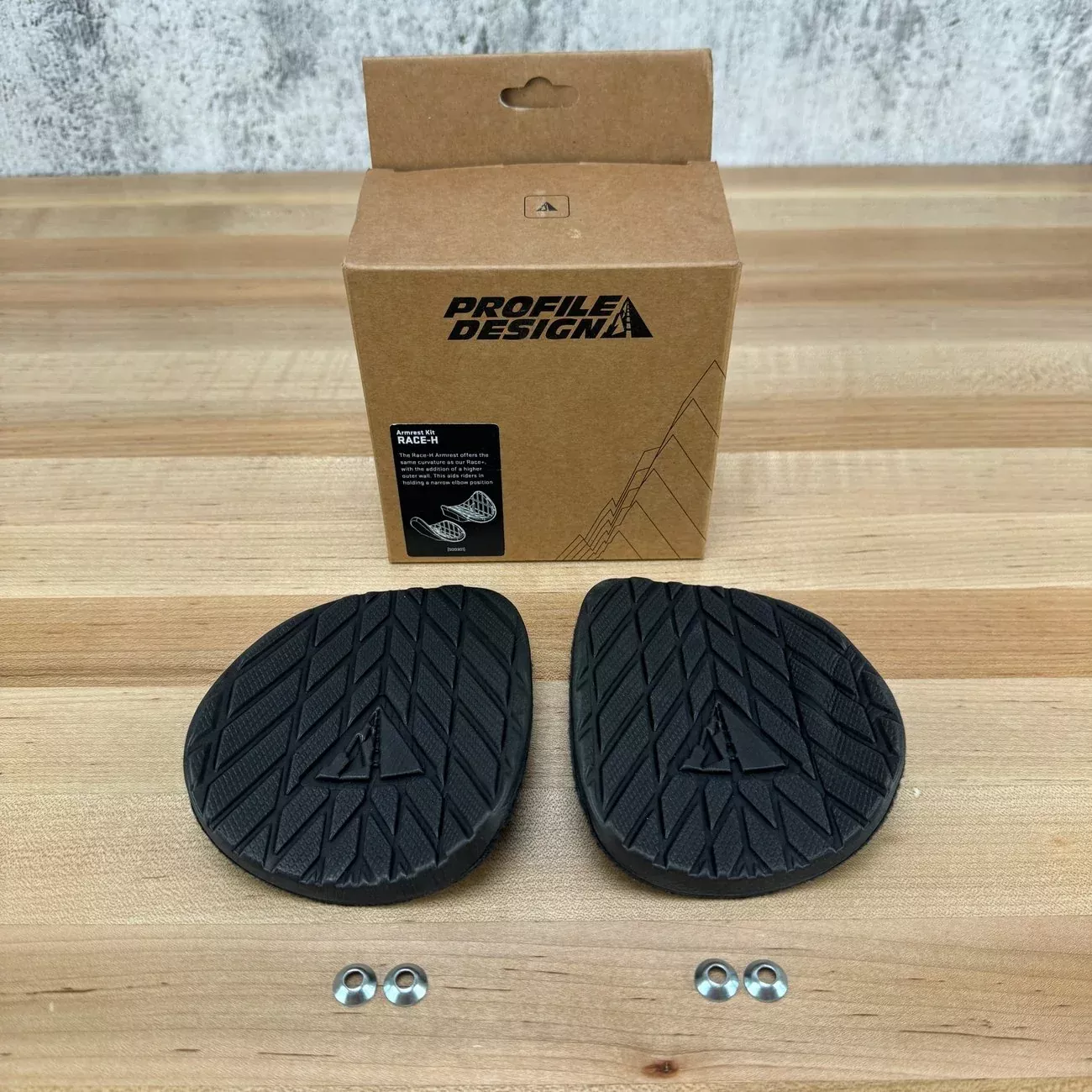 New! Profile Design Race-H TT/Triathlon Velcro Armrest Pads