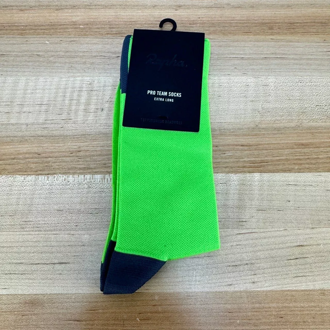New! Rapha Pro Extra Long Medium Green Cycling Socks