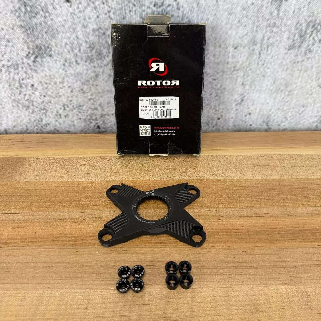 New! Rotor ALDHU 3D+ Road Spider OCP Direct Mount 104BCD