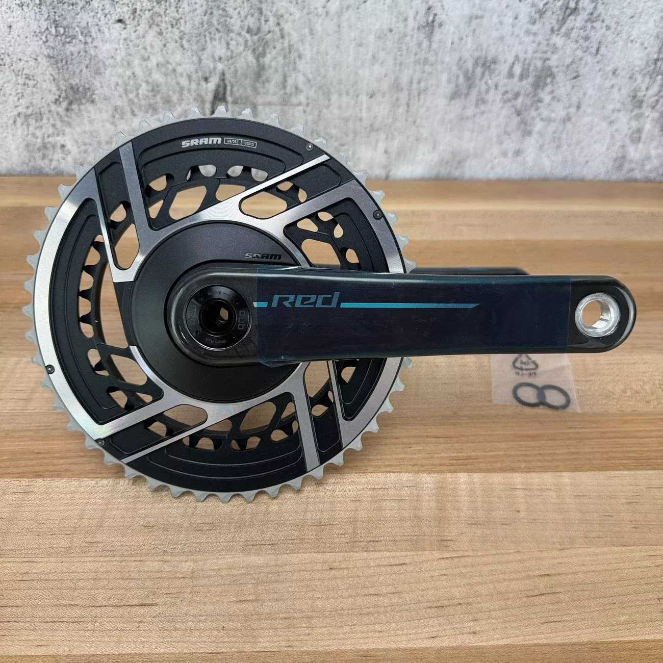 New Takeoff! SRAM Red AXS E1 175mm 48/35t 8-Bolt 12-Speed Crankset MSRP 770